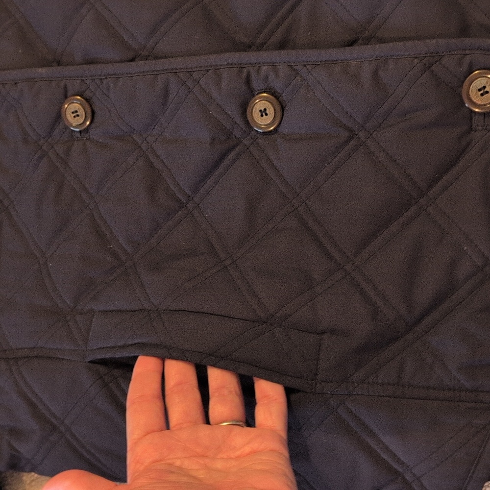 Vintage Women's L.L. Bean Quilted Coat With Thermomor Thermal Insulation - Picture 12 of 16